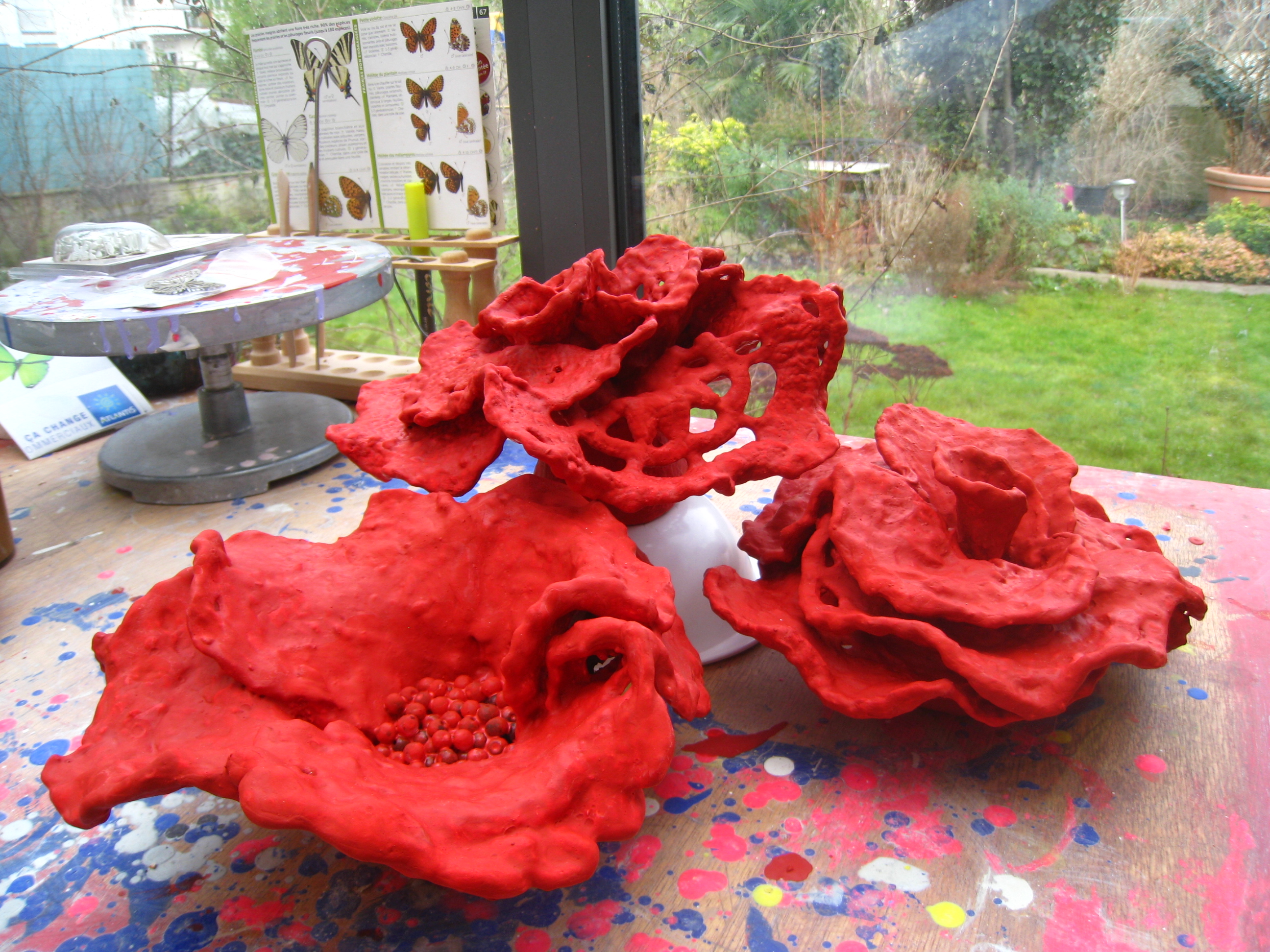 dentelles florales rouges (4)