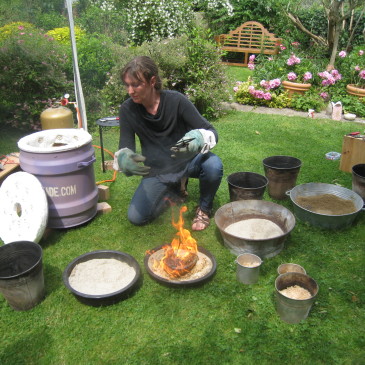 Week end raku au jardin